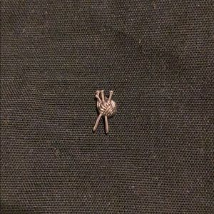 Origami owl knitting charm